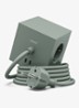 Square 1 Dual USB-C stekkerdoos 30W - 1,8 meter - Groen
