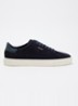 Clean 90 sneaker van suède met logo - Blauw