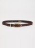 Bastian riem van leer - Bruin