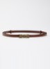 Bondy riem van leer - Bruin