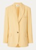 Dalena blazer met klepzakken - Geel