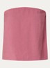 Deborah strapless top - Roze