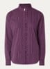 Elvire blouse met opstaande kraag - Cranberryrood