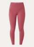 Gabou high waist trainingslegging met logo - Cranberryrood