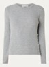 Giulia longsleeve met knoopdetail - Grijs