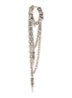 Joey oorring met hanger - Zilver