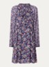 Kimia mini tuniekjurk met print - Blauw