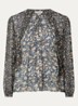 Kross tuniek met print en V-hals - Groen