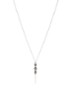 Rene ketting met kristal - Zilver