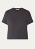 Rosie T-shirt met ronde hals - Donkergrijs