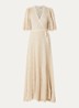 Weena maxi wikkeljurk met lurex - Goud