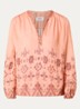 Zato blouse met print - Zalmroze