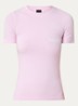 T-shirt met logoprint - Roze