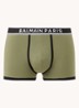 Boxershort met logoband - Donkerkhaki