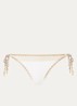 Blika Nazca tanga bikinislip met lurex - Gebroken wit
