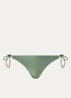 Lina brazilian bikinislip met lurex - Groen