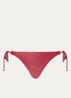 Lina brazilian bikinislip met lurex - Fuchsia