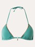 Mundo Flashsun triangel bikinitop met lurex - Beige