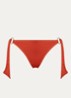 Takia bikinislip met lurex - Roodbruin