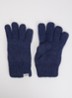 Basalth handschoenen met logo - Donkerblauw