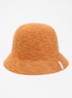 Besary bucket hoed met logo - Donkeroranje