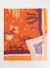 Diegous sjaal met print 200 x 85 cm - Bruin