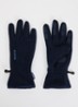Handschoenen van fleece met anti-slip - Donkerblauw