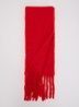 Keridda sjaal in wolblend 200 x 20 cm - Rood