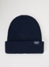 Makalyn muts van wol - Donkerblauw