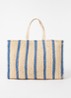 Makemo shopper van raffia - Naturel