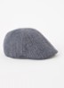 Mr. Mitchell flapcap in wolblend - Blauw