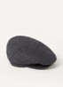 Oslo flat cap in wolblend - Donkergrijs