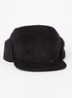 Rayner muts van corduroy met teddy detail - Zwart