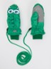 Wanten met print - Groen
