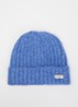 Wellawaya grofgebreide muts in wolblend - Blauw