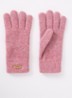 Witzia fijngebreide handschoenen - Koraalroze