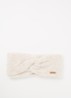 Witzia oorwarmers met strik detail - Creme