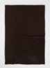 Witzia sjaal 190 x 40 cm - Donkerbruin