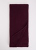 Witzia sjaal 190 x 40 cm - Aubergine