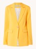Blazer van jersey met structuur en klepzakken - Orange