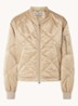 Gwenn bomberjack met quilt patroon  - Goud