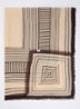 Anniea Woo sjaal 100 x 200 cm  - Bruin