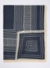 Anniea Woo sjaal 100 x 200 cm  - Donkerblauw