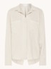Blouse  met borstzakken - Beige