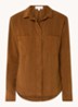 Blouse  met borstzakken - Bruin