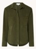 Blouse  met borstzakken - Legergroen