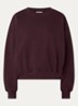 Fancy sweater met ballonmouw - Bordeauxrood