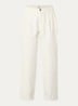 Jimi high waist wide leg jeans met gekleurde wassing - Gebroken wit
