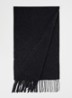 Milan sjaal van scheerwol 120 x 35 cm - Antraciet