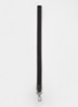 Sokey sleutelhanger met details van leer en logoprint - Zwart